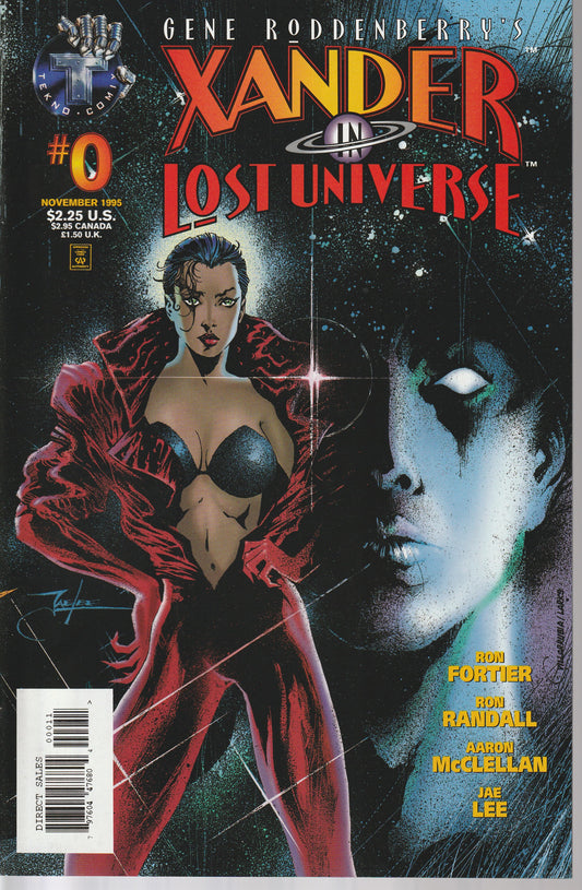 GENE RODDENBERRY'S XANDER IN LOST UNIVERSE COMIC LOT