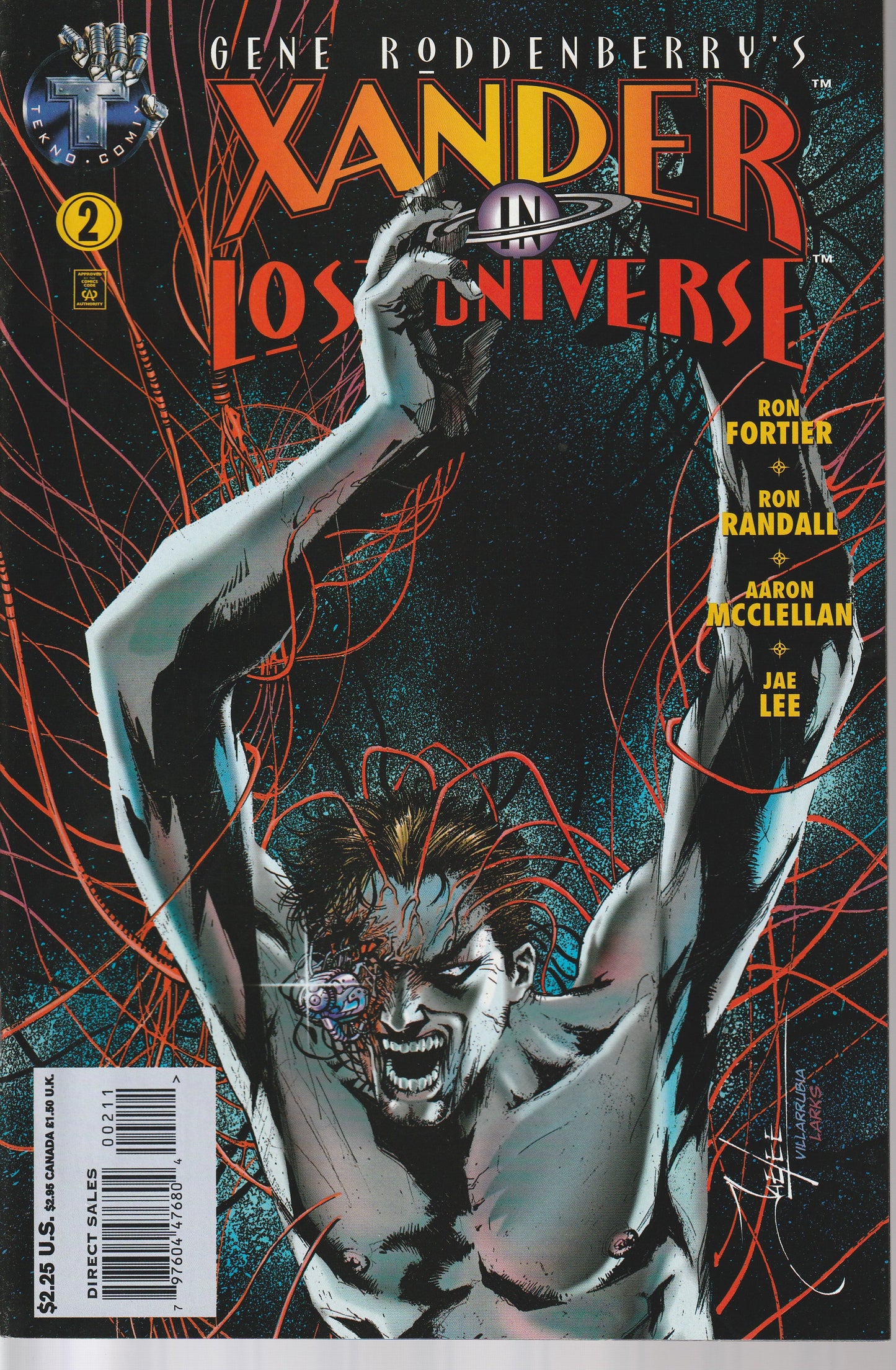GENE RODDENBERRY'S XANDER IN LOST UNIVERSE COMIC LOT