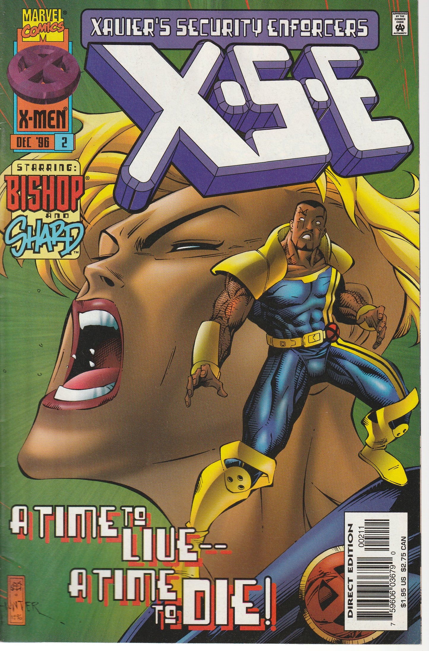 X.S.E. 1-4 (XAVIER'S SECURITY ENFORCERS) - MARVEL COMICS - SEP 1996