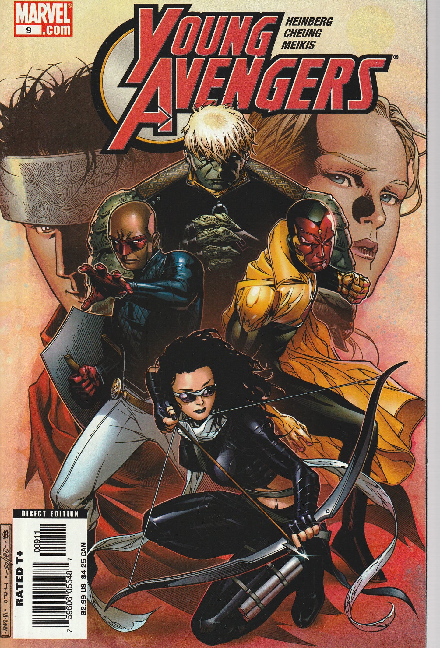 YOUNG AVENGERS #9 1ST COVER APPEARANCE OF KATE BISHOP IN HAWKEYE COSTUME