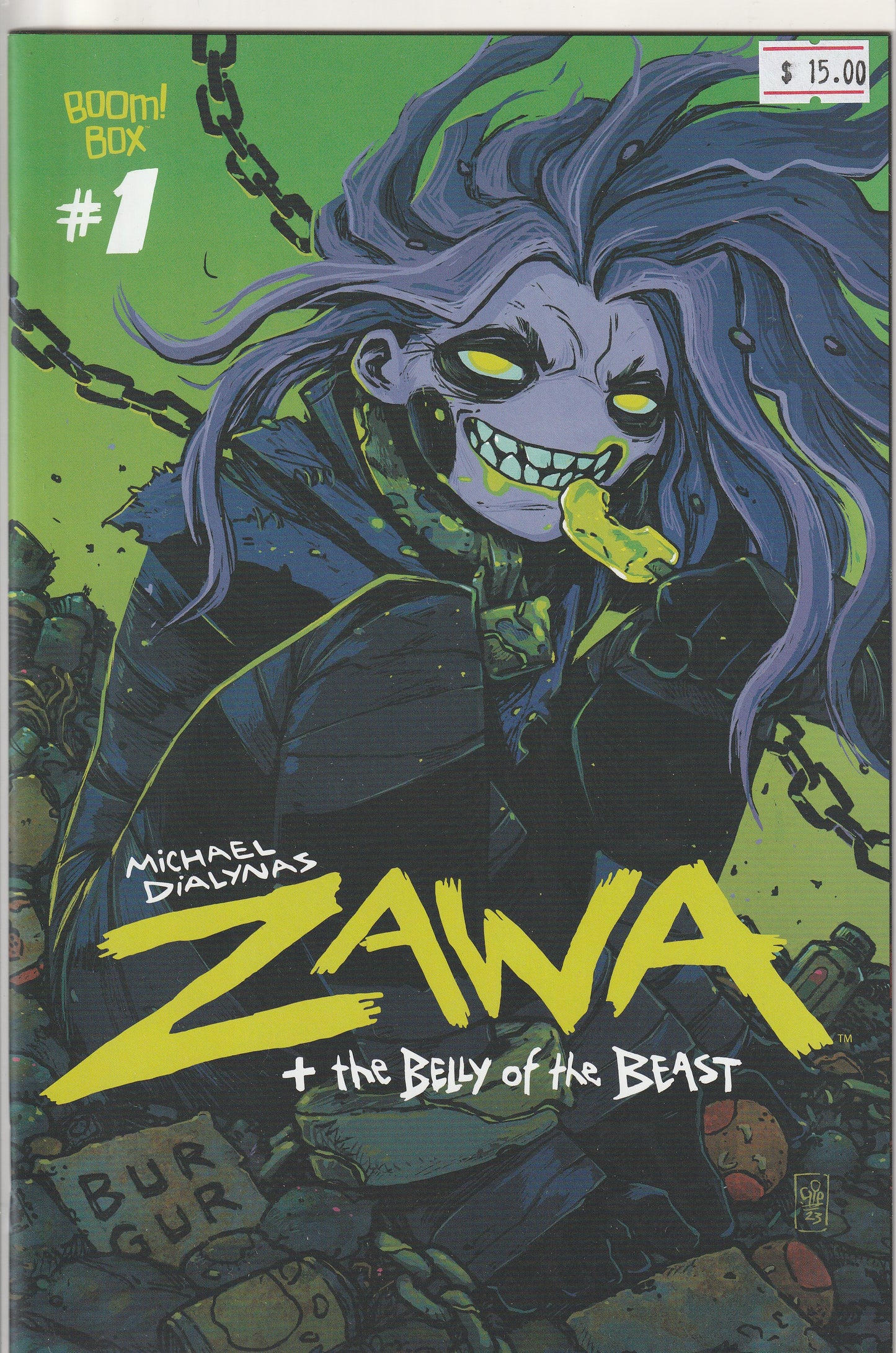 ZAWA, BELLY OF THE BEAST #1 * UNLOCKABLE VARIANT