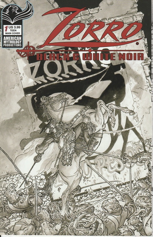 ZORRO : BLACK & WHITE NOIR #1