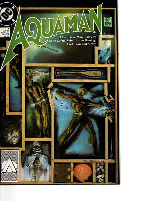 AQUAMAN 1-5 * DC COMICS - JUN 1989 - COMPLETE SET