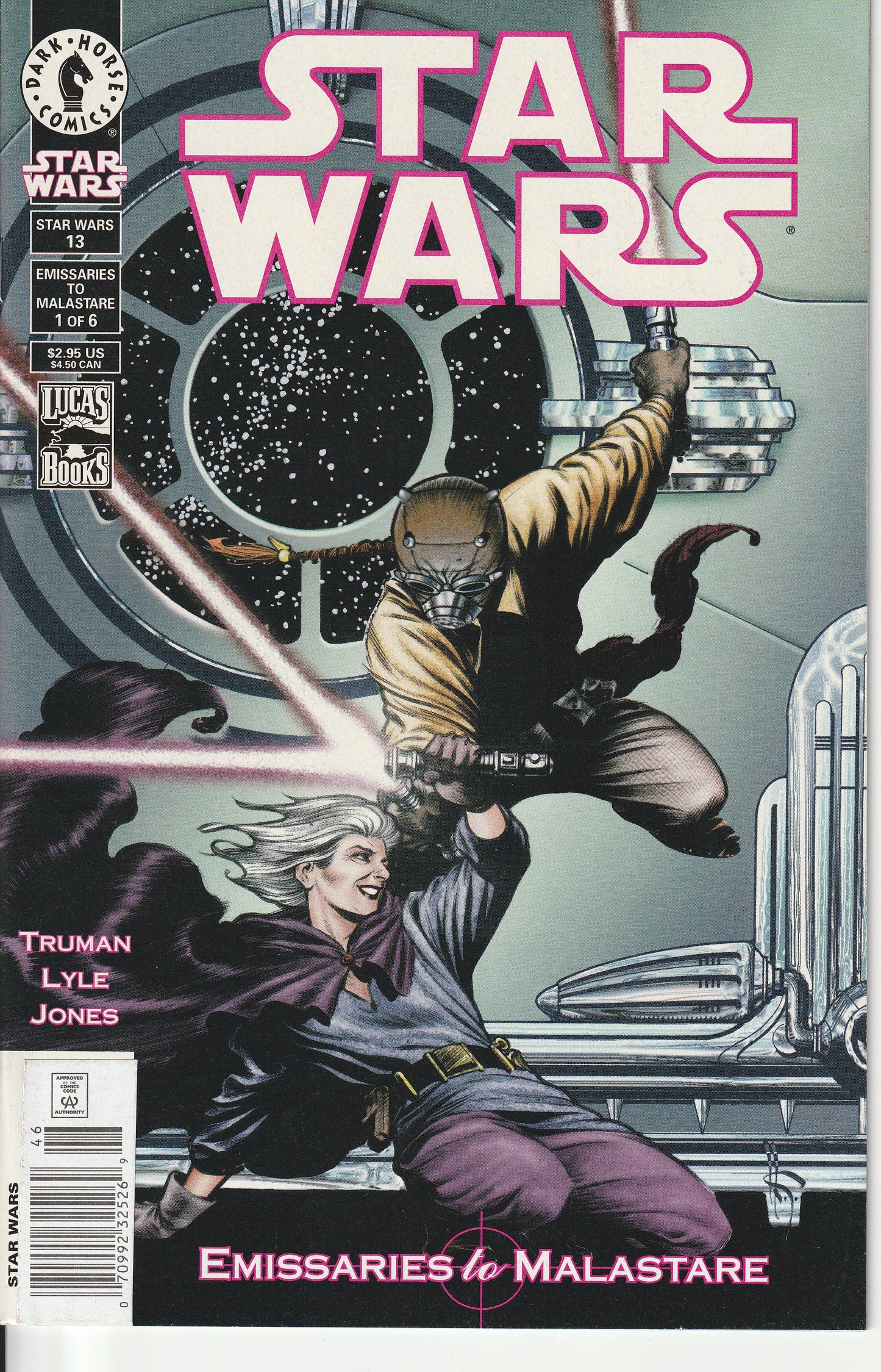 STAR WARS #13 : EMISSARIES TO MALASTARE part 1 * DARK HORSE